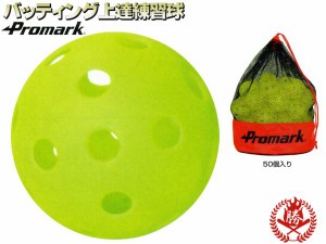 プロマーク バッティング上達練習球 50個入り 野球 ボール トレーニング用品 htb-50