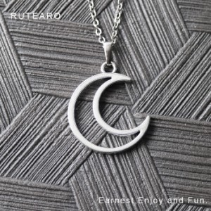 月 ネックレス シルバー レディース 三日月 シンプル ペンダント 可愛い アクセサリー 上品