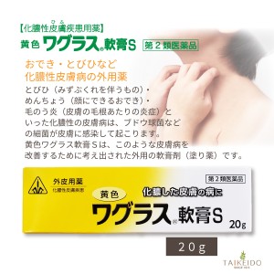 ［第3類医薬品］ホノミ漢方 黄色ワグラス軟膏S 20g