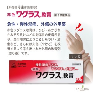 ［第3類医薬品］ホノミ漢方 赤色ワグラス軟膏 35g