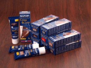 靴磨き クリーム スポンジ サフィール SAPHIR ビーズワックス デラックスクリーム 75ml(全11色) シューケア 靴磨き クリーム