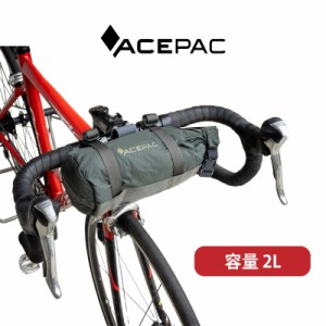 ACEPAC トップチューブバッグ 自転車 ロードバイク フレームバーバッグ 2L 自転車バッグ バッグ 軽量 サイクリングバッグ エースパック M