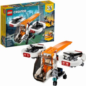 レゴ クリエイター ドローン 31071 LEGO Creator 3in1 Drone Explorer 並行輸入品 【レゴブロック おもちゃ 鑑賞 コレクション プレゼン