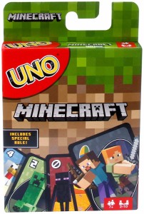 ウノ マインクラフト カードゲーム マテル UNO MINECRAFT Card Game 並行輸入品 メール便送料無料