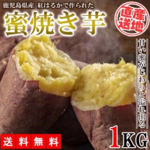 焼き芋 冷凍焼き芋 1kg 送料無料 さつまいも べにはるか 紅はるか 産地直送 産直 さつま芋 薩摩芋 焼きいも 石焼き芋 芋 鹿児島県産 FJK-