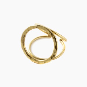 22金 K22 リング 指輪 レディース 女性 アクセサリー アンティーク デザイン プレゼント 贈り物 ゴールドカラー