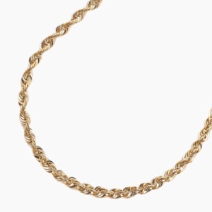 18金 K18 18K Gold GOLD シャイニーカット シャイニーロープ ネックレス チェーン パイプロープ きらきら 上品 男女兼用 メンズ レディー