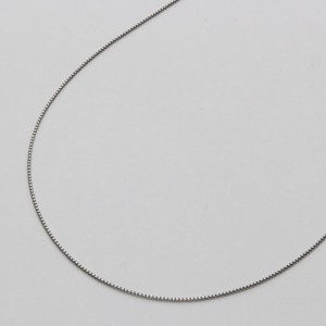  プラチナ850(Pt850)フリーサイズチェーン  45cm スライドチェーン 1.6g ネックレス