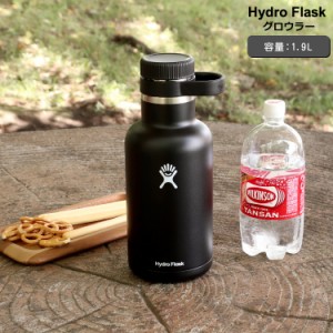 ハイドロフラスク グロウラー ブラック 64oz/1.9L Hydro Flask Growler 水筒 水筒 保温 保冷 新生活応援