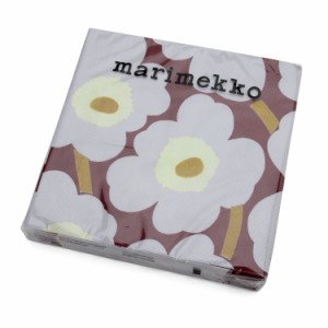 マリメッコ ペーパーナプキン ウニッコ ボルドー 33x33cm 20枚入り marimekko UNIKKO 北欧雑貨 北欧 キッチン 紙ナプキン おしゃれ 新生