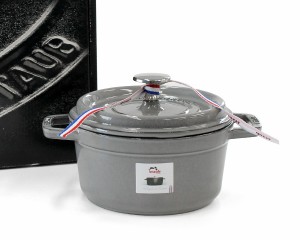 ストウブ staub ココット ロンド(ラウンド) 16cm グラファイトグレイ 18 両手鍋 両手鍋 耐熱 ストーブ 鍋 お鍋 ロンド staub ピコ ココッ