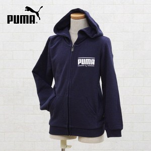 【送料無料】アウトレット PUMA プーマ キッズ パーカー フーデッドジャケット W-1-2 P