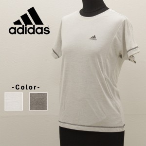 【送料無料】アウトレット adidas アディダス レディース Tシャツ トップス UV 半袖 スポーツウェア  S M L ＃592804 WP34