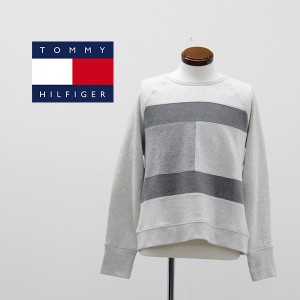 アウトレット TOMMY HILFIGER トミーヒルフィガー レディース トップス 裏起毛 スウェットトレーナー 秋 冬 #1195387 WP37