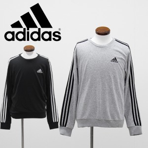 送料無料 アウトレット adidas アディダス メンズ トップス ESS 3ストライプス スウェットトップス 秋 冬 #1462579 WP66ク