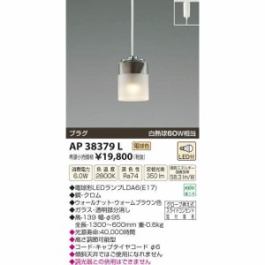 【送料無料】コイズミ照明 ※配線ダクト用※ LEDペンダントライト 【白熱球60W相当】 AP38379L　am23-3