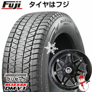 【送料無料 プラド】 BRIDGESTONE ブリヂストン ブリザック DM-V3 265/60R18 18インチ スタッドレスタイヤ ホイール4本セット CRIMSON マ