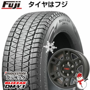 【送料無料 6穴/139】 BRIDGESTONE ブリヂストン ブリザック DM-V3 265/70R17 17インチ スタッドレスタイヤ ホイール4本セット TRD TRD17