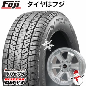 【送料無料 プラド】 BRIDGESTONE ブリヂストン ブリザック DM-V3 265/60R18 18インチ スタッドレスタイヤ ホイール4本セット BIGWAY B-M