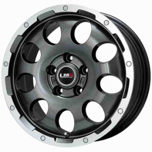 145/80R12 145R12 12インチ LMG CS-9 ガンメタリムポリッシュ 4J 4.00-12 YOKOHAMA ヨコハマ RY52 6PR サマータイヤ ホイール4本セット