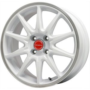 DUNLOP ウインターマックス 02 WM02 155/65R14 14インチ スタッドレスタイヤ ホイール4本セット LMスポーツRS10(W/P) 4.5J 4.50-14