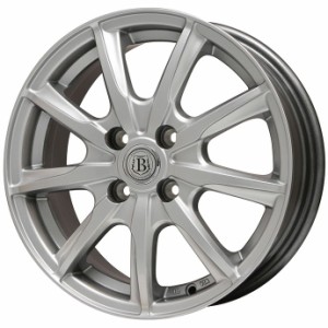 155/65R14 14インチ BRANDLE ブランドル E05 4.50-14 YOKOHAMA ヨコハマ ブルーアース GT AE51 サマータイヤホイールセット