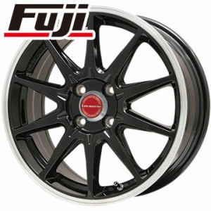 165/50R15■LEHRMEISTER LMスポーツRS10(グロスブラックリムポリッシュ) 5.00-15■YOKOHAMA エコス ES31 サマータイヤ ホイールセット