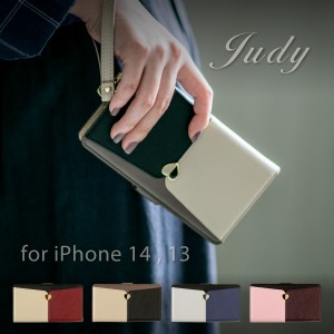 iphone 14ケース iphone13 ケース 手帳型 iphone 14 13 ケース 送料無料 アイフォン 14 13 スマホケース カバー おしゃれ かわいい Judy