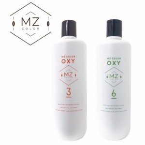 MZカラー オキシ 3% 6% 1000mL 2剤 和漢ハーブカラー エムズインターナショナル 医薬部外品 サロン専売品 【NS】