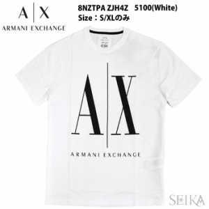 (夏物売りつくし) (訳有り 僅かな汚れ) AX Tシャツ 8NZTPA ZJH4Z (1)5100 S/XL ロゴ 半袖 (CPT)