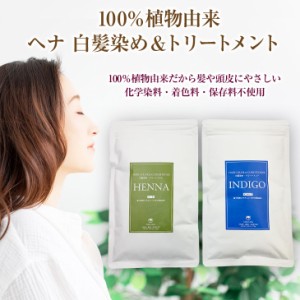 白髪染め ヘナ インディゴ 200g オーガニック【ヘアカラートリートメント】【送料無料】