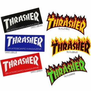 スケボー ステッカー Thrasherの価格と最安値 おすすめ通販を激安で