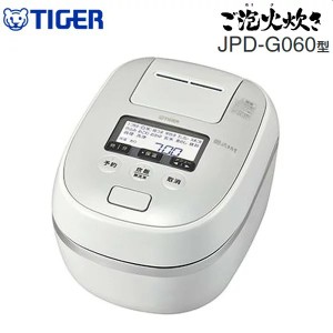 JPD-G060WG 炊飯器 3.5合 タイガー 圧力IH 炊きたて 炊飯ジャー ご泡火炊き TIGER オーガニックホワイト 3合 JPD-G060-WG