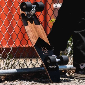 スケートボード スケボー ミニクルーザー ウッド 木製 ペニータイプ ブラック 黒 ON-THE-GO オンザゴー スポーツ アウトドア ストリート 
