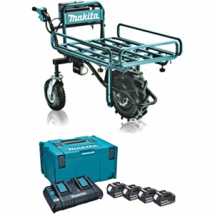 マキタ(makita) CU180DZN+A-65470+A-67094 【バッテリー/パイプフレームセット品】 充電式運搬車+パワーソースキット2 18V 6.0Ah