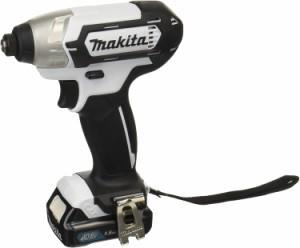 マキタ(makita) TD110DSHSW 充電式インパクトドライバ 白 10.8V 1.5Ah 110N.ｍ【ソフトケース/バッテリー/充電器セット】