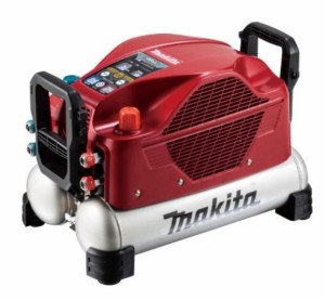 マキタ(makita) AC500XLR エアコンプレッサー 赤 タンク11L 一般圧/高圧