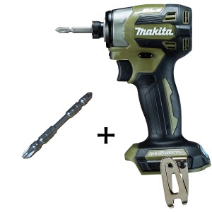 マキタ(makita) TD173DZO+TH-BT+2×85【オリジナルタフビットサービス】充電式インパクト オリーブ 18V ゼロブレ【本体のみ】※