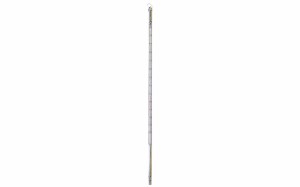 シンワ測定 棒状温度計 H-10 アルコール -20〜105℃ 45cm 金属ケース付 72604