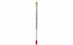 シンワ測定 棒状温度計 H-8S アルコール -20〜50℃ 15cm バラ 72752