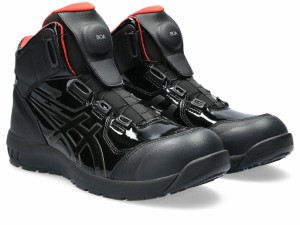 アシックス 安全靴 1273A088 001 ウィンジョブ CP304 Boa 限定色 BLK EDITION ブラック×ブラック 3E相当 ハイカット asics 安全靴スニー