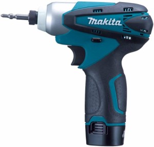 マキタ(makita) 充電式インパクトドライバ 10.8V 青 バッテリー2個付き TD090DWX　DIY