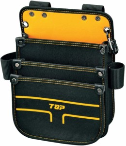TOP工業(トップ工業) TPN301 仮枠用釘袋  (工具差し付) カラビナ・セーフティコード用穴付 TPN-301 Tcarryシリーズ 腰袋