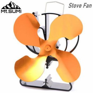 ストーブファン Mt.SUMI Stove Fan ストーブファン ゴールド SV2110SF-GD マウント・スミ 送料無料