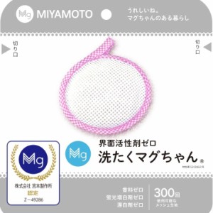 ◇ アーネスト 洗たくマグちゃん ピンク 日本製 洗濯用品 マグネシウム アルカリイオン 水素水 洗浄 まぐちゃん