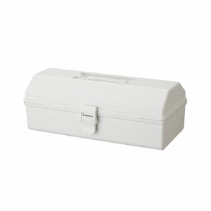 天馬 ハコットＬ ホワイト 811000779 収納ボックス 小物収納 工具ボックス レトロ ツールボックス 道具箱 DIY 軽量