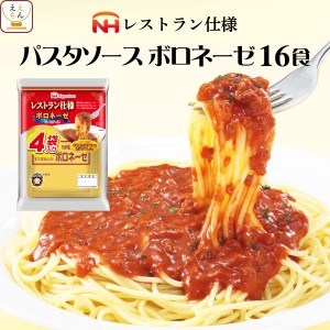 敬老の日 レトルト食品 パスタソース ボロネーゼ 16食 詰め合わせ セット 【 送料無料 北海道沖縄以外】 日本ハム レトルト 惣菜 レスト