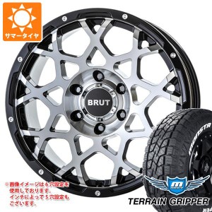 ランドクルーザー プラド 150系用 サマータイヤ モンスタ テレーングリッパー 265/65R17 116T XL ホワイトレター ブルート BR-55 7.5-17 