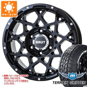 ランドクルーザー プラド 150系用 サマータイヤ モンスタ テレーングリッパー 265/65R17 116T XL ホワイトレター ブルート BR-55 7.5-17 