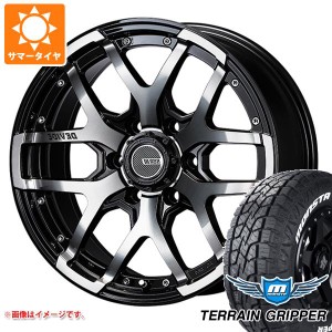 FJクルーザー 10系用 サマータイヤ モンスタ テレーングリッパー LT285/70R17 121/118R ホワイトレター SSR ディバイド ZS 8.0-17 タイヤ